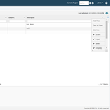 DevTest Portal - Main Table/Grid
